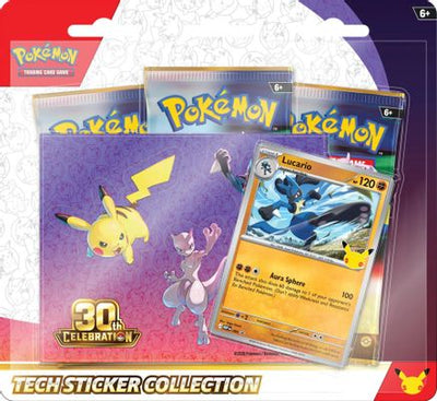 30th Celebration Tech Sticker [Lucario]