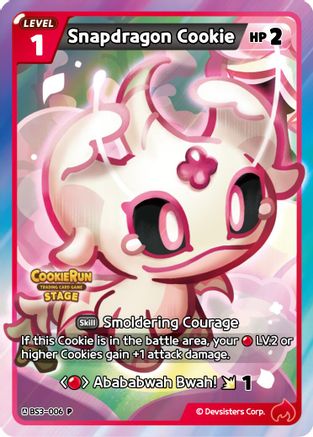 Snapdragon Cookie (Participation) (BS3-006) - Promotion Cards Foil