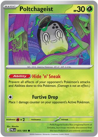 Poltchageist 005/084 - ME05 Pitch Black Reverse Holofoil