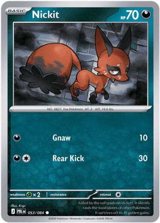 Nickit 053/084 - ME05 Pitch Black Reverse Holofoil