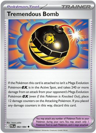 Tremendous Bomb - 082/084 - ME05 Pitch Black