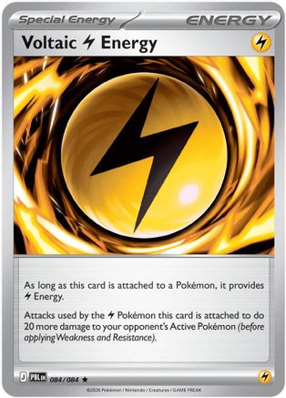 Voltaic Lightning Energy 084/084 - ME05 Pitch Black Holofoil