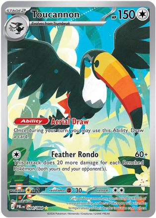 Toucannon - 094/084 - ME05 Pitch Black Holofoil