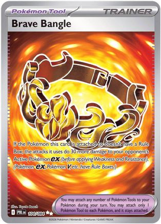 Brave Bangle 104/084 - ME05 Pitch Black Holofoil