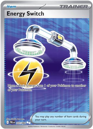 Energy Switch 107/084 - ME05 Pitch Black Holofoil