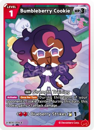 Bumbleberry Cookie (BS10-004) - The Dark Enchantress War
