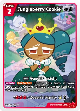Jungleberry Cookie (BS10-007) - The Dark Enchantress War