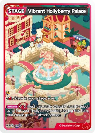 Vibrant Hollyberry Palace (BS10-019) - The Dark Enchantress War