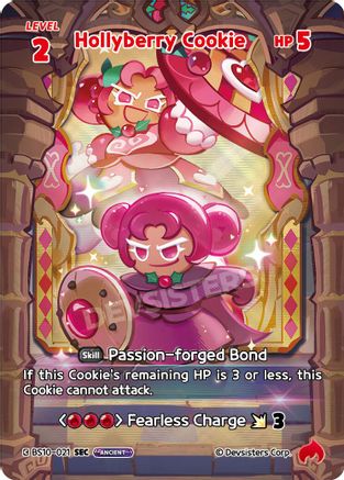 Hollyberry Cookie (021) (SEC) (BS10-021) - The Dark Enchantress War Foil