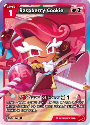 Raspberry Cookie (022) (BS10-022) - The Dark Enchantress War Foil