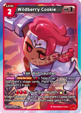 Wildberry Cookie (023) (BS10-023) - The Dark Enchantress War Foil