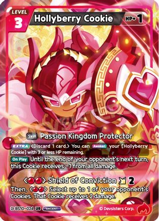 Hollyberry Cookie (024) (BS10-024) - The Dark Enchantress War Foil