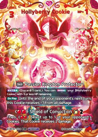 Hollyberry Cookie (024) (EXR) (BS10-024) - The Dark Enchantress War Foil