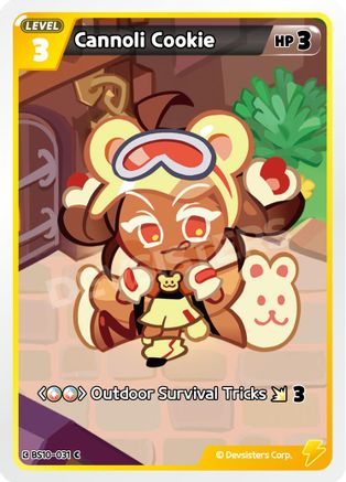 Cannoli Cookie (BS10-031) - The Dark Enchantress War