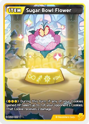 Sugar Bowl Flower (BS10-037) - The Dark Enchantress War