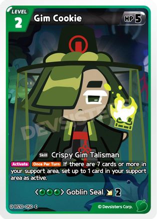 Gim Cookie (BS10-050) - The Dark Enchantress War