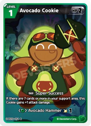 Avocado Cookie (BS10-054) - The Dark Enchantress War