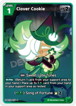 Clover Cookie (BS10-058) - The Dark Enchantress War