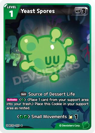 Yeast Spores (BS10-059) - The Dark Enchantress War