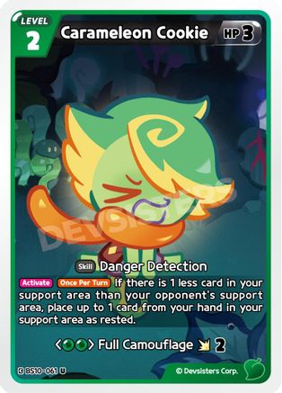Carameleon Cookie (BS10-061) - The Dark Enchantress War