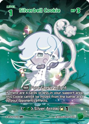 Silverbell Cookie (070) (SEC) (BS10-070) - The Dark Enchantress War Foil