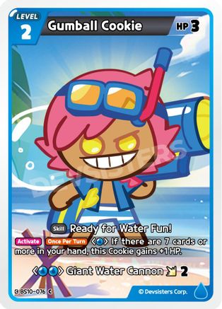 Gumball Cookie (BS10-076) - The Dark Enchantress War