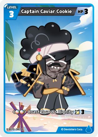 Captain Caviar Cookie (BS10-082) - The Dark Enchantress War