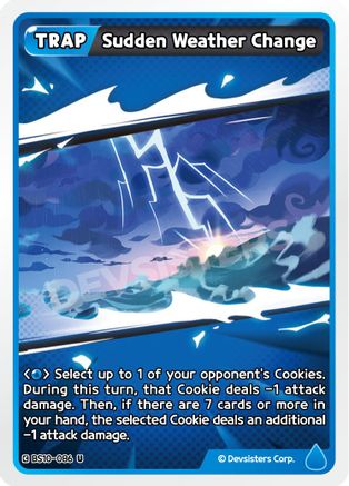 Sudden Weather Change (BS10-086) - The Dark Enchantress War
