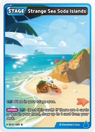 Strange Sea Soda Islands (BS10-089) - The Dark Enchantress War