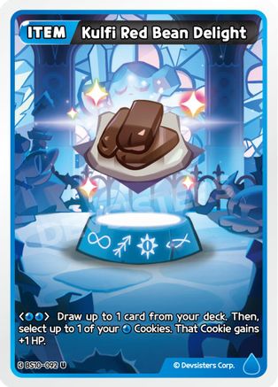 Kulfi Red Bean Delight (BS10-092) - The Dark Enchantress War
