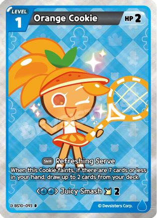 Orange Cookie (BS10-093) - The Dark Enchantress War Foil