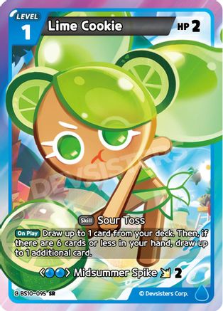 Lime Cookie (BS10-095) - The Dark Enchantress War Foil