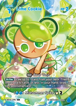 Lime Cookie (SSR) (BS10-095) - The Dark Enchantress War Foil