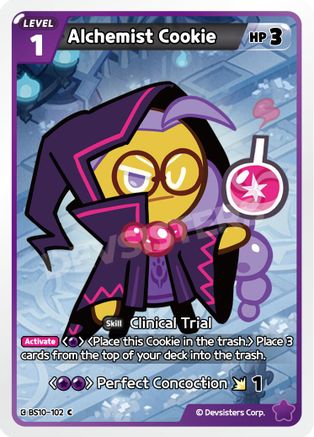 Alchemist Cookie (BS10-102) - The Dark Enchantress War