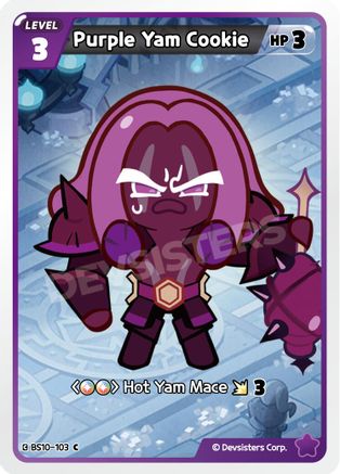 Purple Yam Cookie (BS10-103) - The Dark Enchantress War