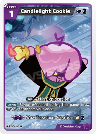 Candlelight Cookie (BS10-110) - The Dark Enchantress War