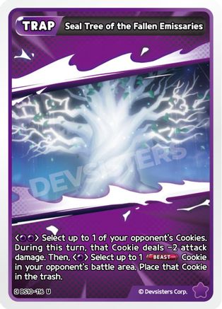 Seal Tree of the Fallen Emissaries (BS10-116) - The Dark Enchantress War