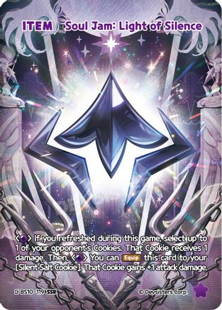 Soul Jam: Light of Silence (SSR) (BS10-119) - The Dark Enchantress War Foil