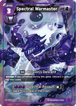 Spectral Warmaster (BS10-123) - The Dark Enchantress War Foil