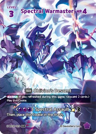 Spectral Warmaster (SUR) (BS10-123) - The Dark Enchantress War Foil