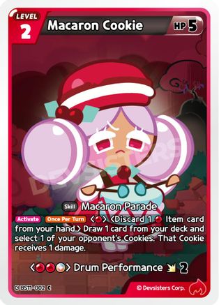 Macaron Cookie (BS11-002) - The Dark Enchantress War