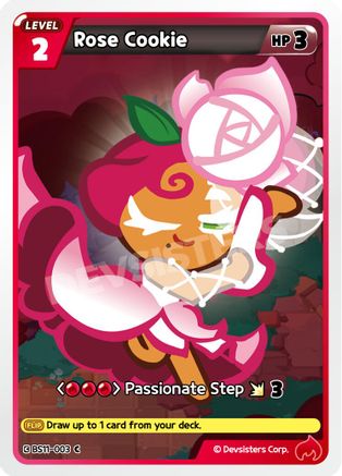Rose Cookie (BS11-003) - The Dark Enchantress War