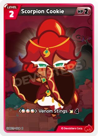Scorpion Cookie (BS11-004) - The Dark Enchantress War