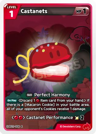 Castanets (BS11-006) - The Dark Enchantress War