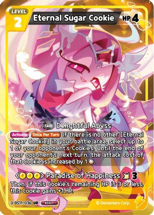 Eternal Sugar Cookie (036) (BS11-036) - The Dark Enchantress War Foil