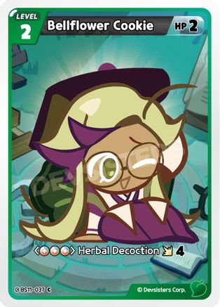 Bellflower Cookie (BS11-037) - The Dark Enchantress War