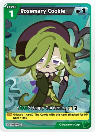 Rosemary Cookie (BS11-039) - The Dark Enchantress War