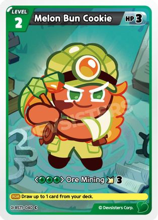 Melon Bun Cookie (BS11-040) - The Dark Enchantress War