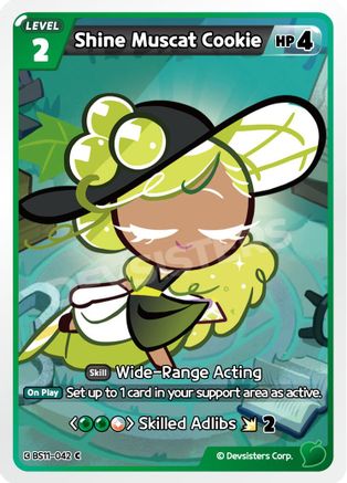 Shine Muscat Cookie (042) (BS11-042) - The Dark Enchantress War