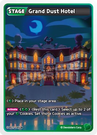 Grand Dust Hotel (BS11-045) - The Dark Enchantress War